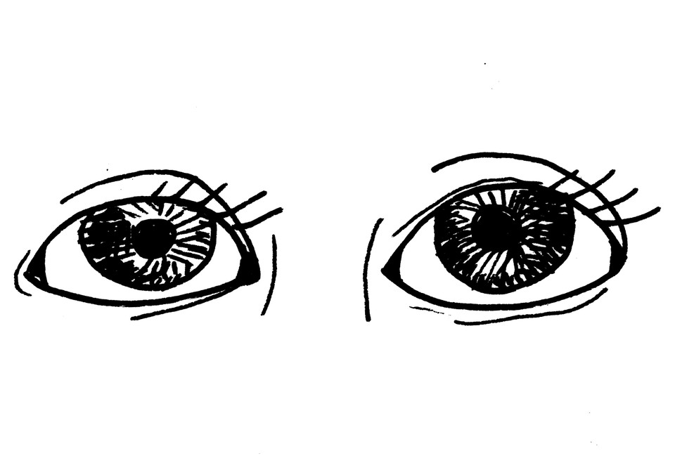 oči